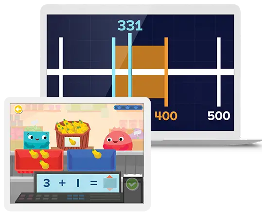 Age of Learning (My Math Academy) in use