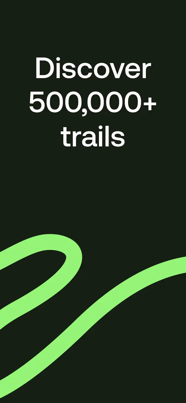 AllTrails in use