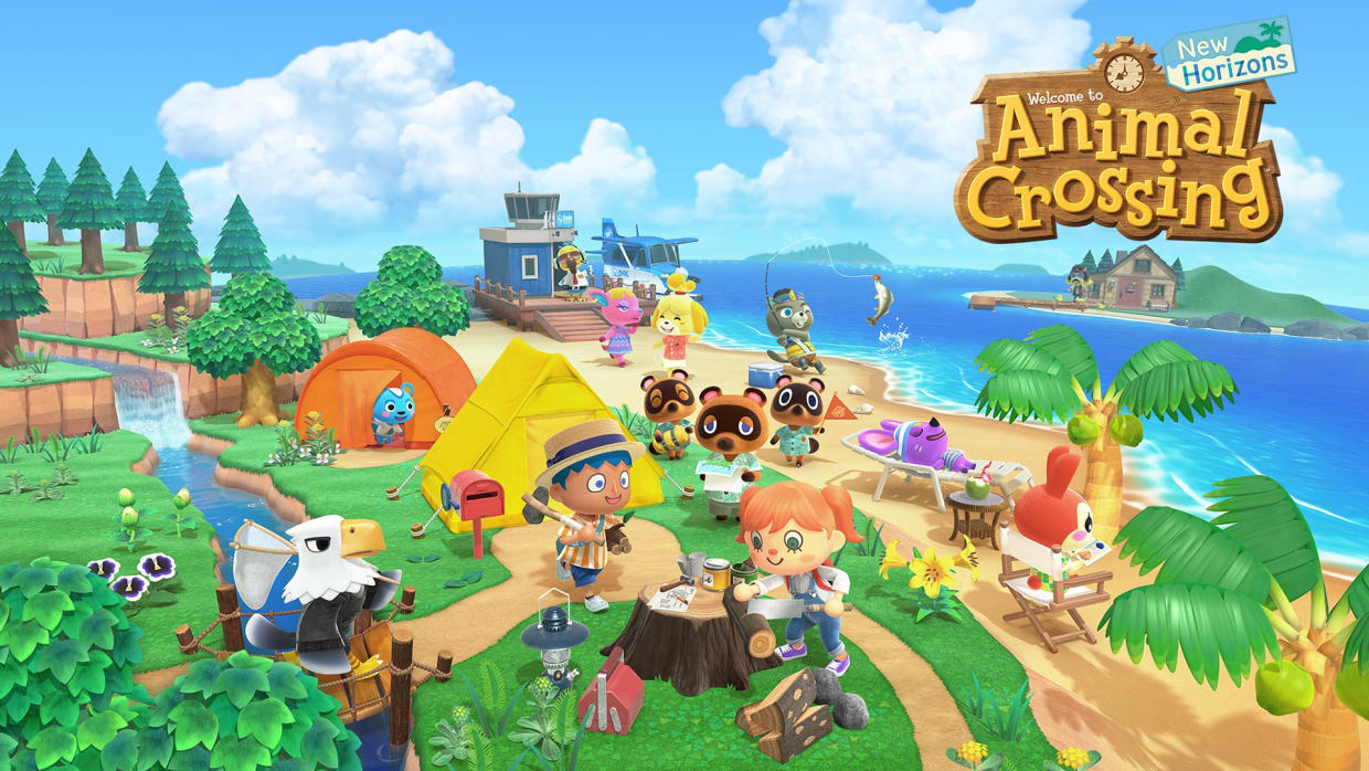 Animal Crossing: New Horizons in use