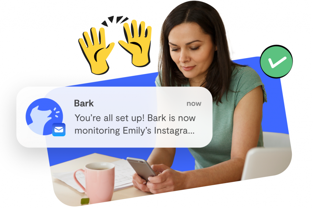 Bark in use