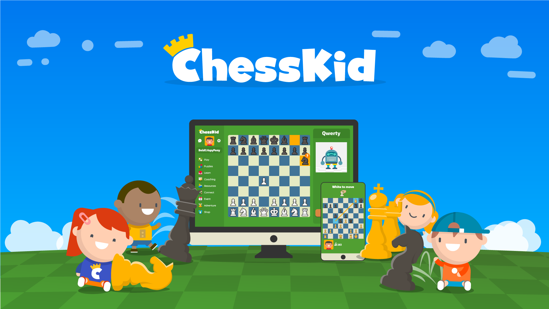 Chess.com Kids in use