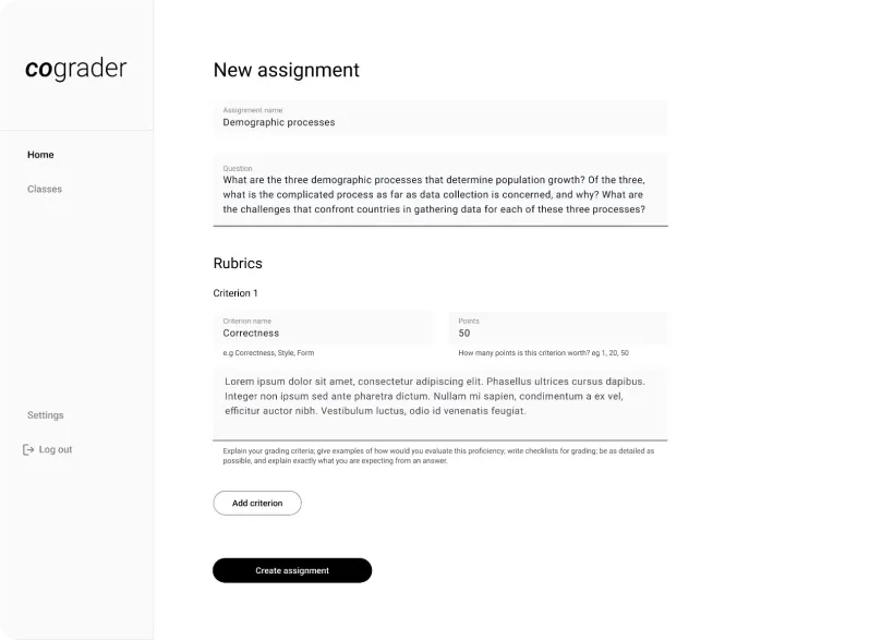 CoGrader — additional view 3