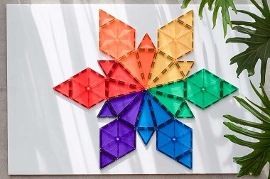 Connetix Tiles in use