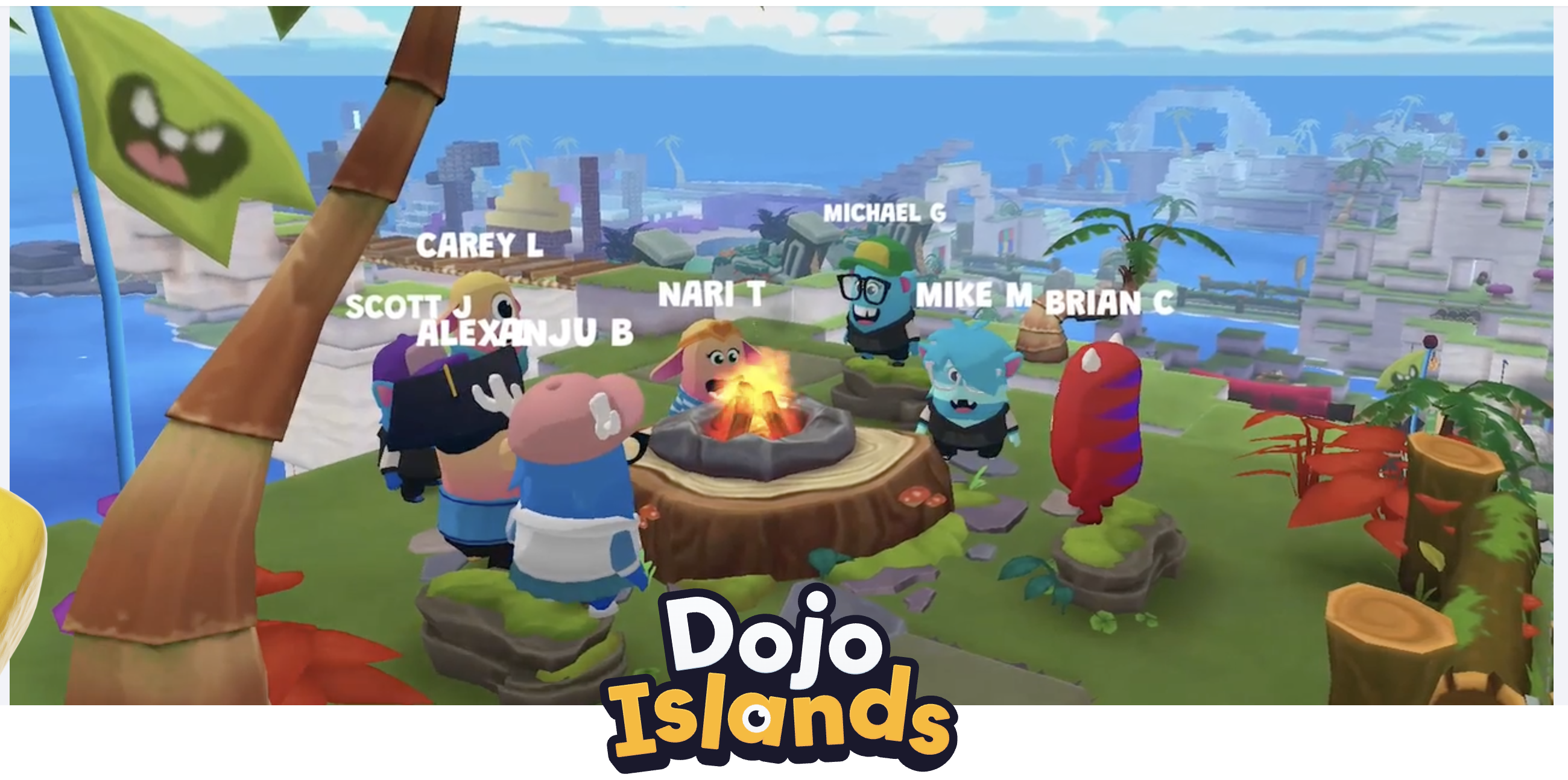 Dojo Islands creative building world