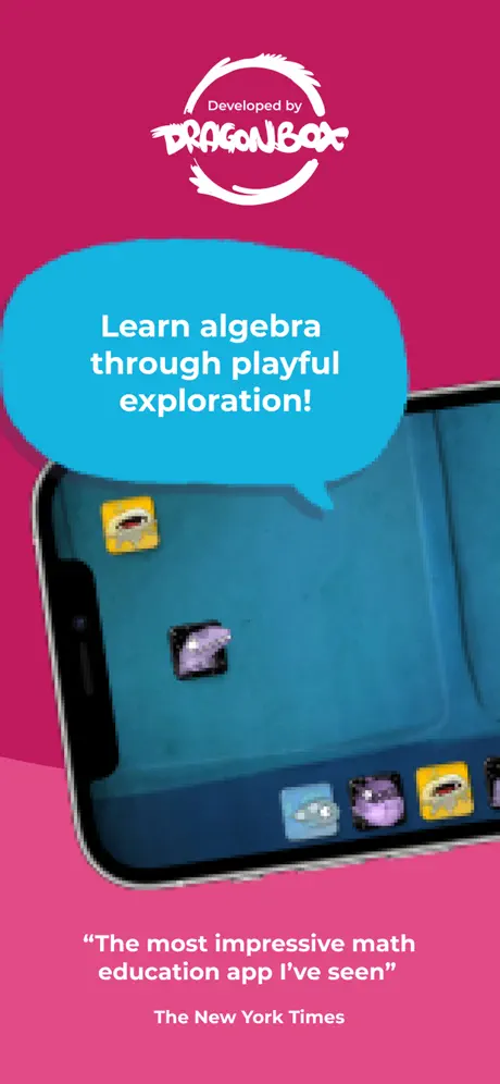 Kahoot! Algebra by DragonBox in use