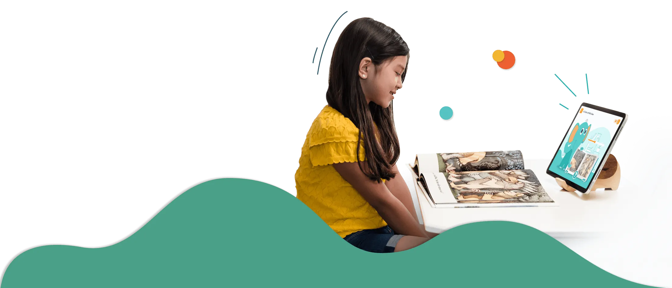 Ello AI reading coach interface