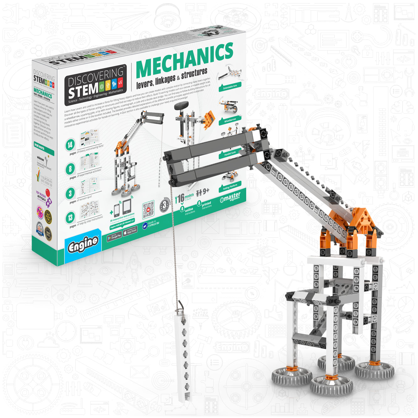 Engino STEM Mechanics in use