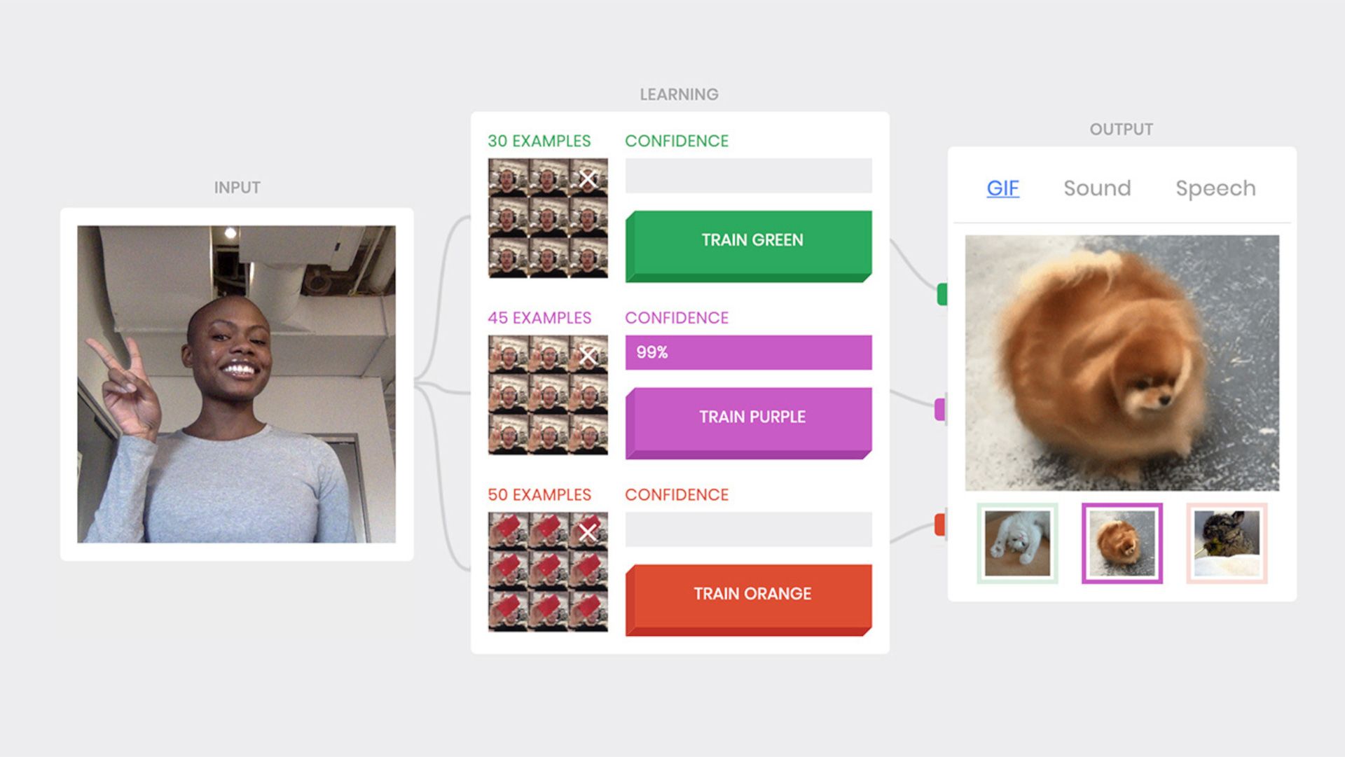 Google Teachable Machine — additional view 1