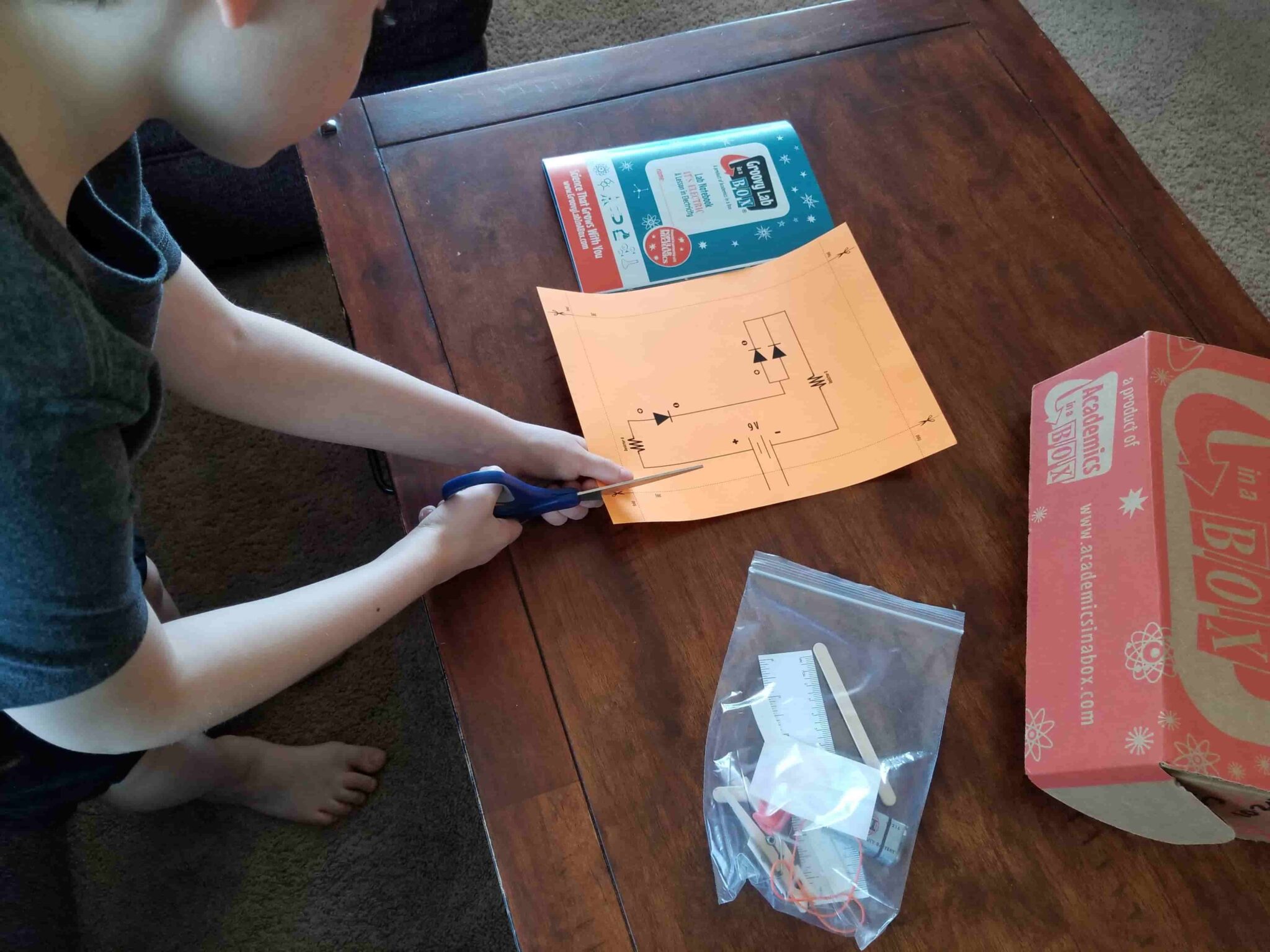 Groovy Lab in a Box in use