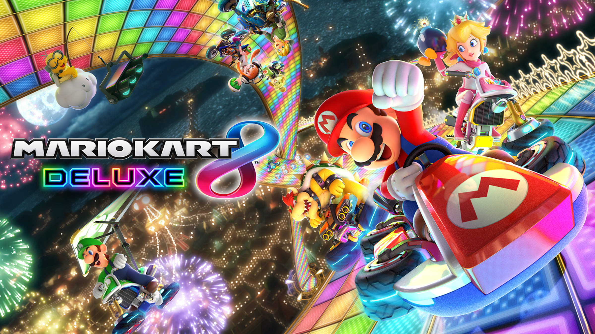 Mario Kart 8 Deluxe in use