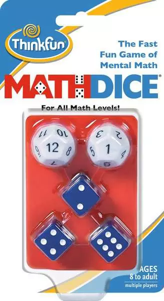 Math Dice in use