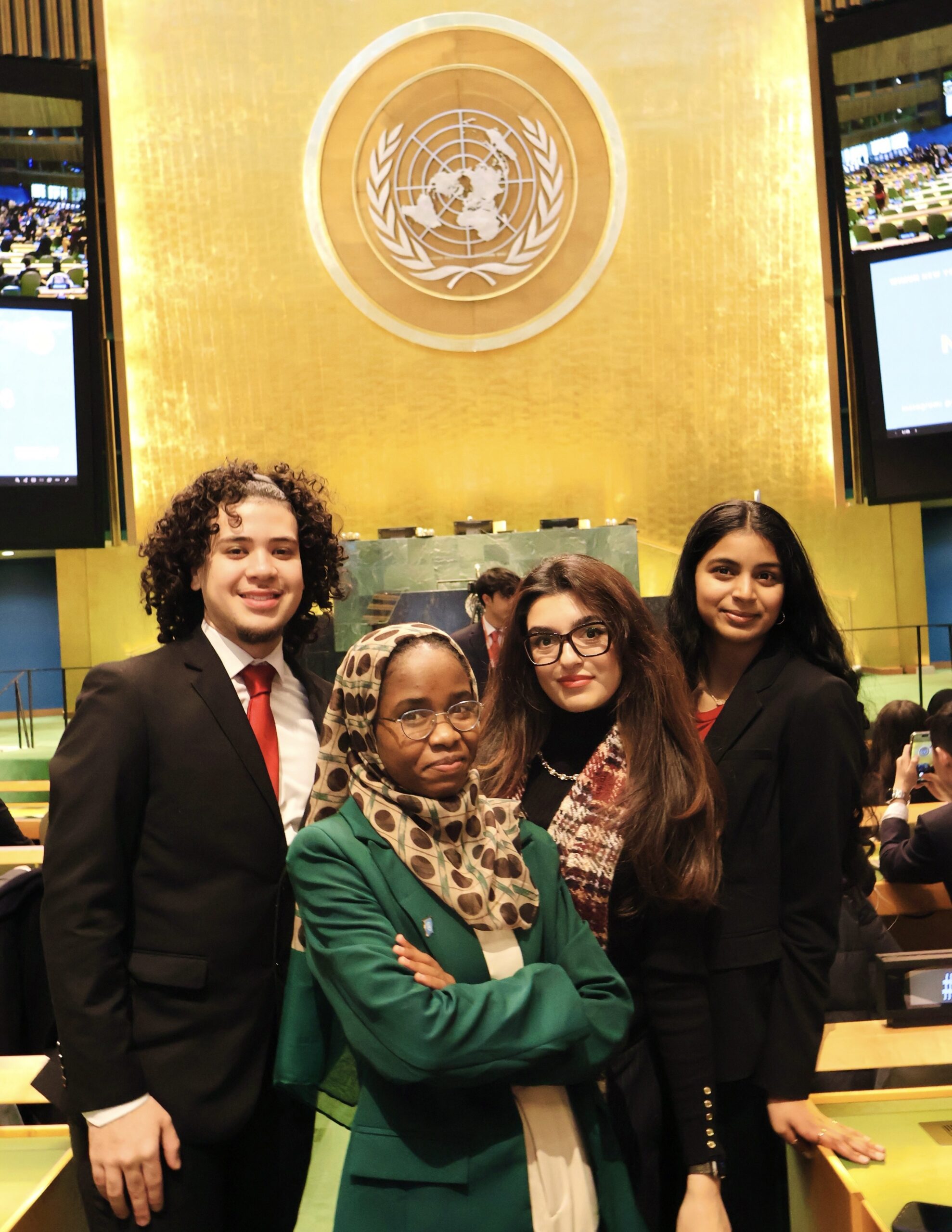 Model United Nations for Kids in use