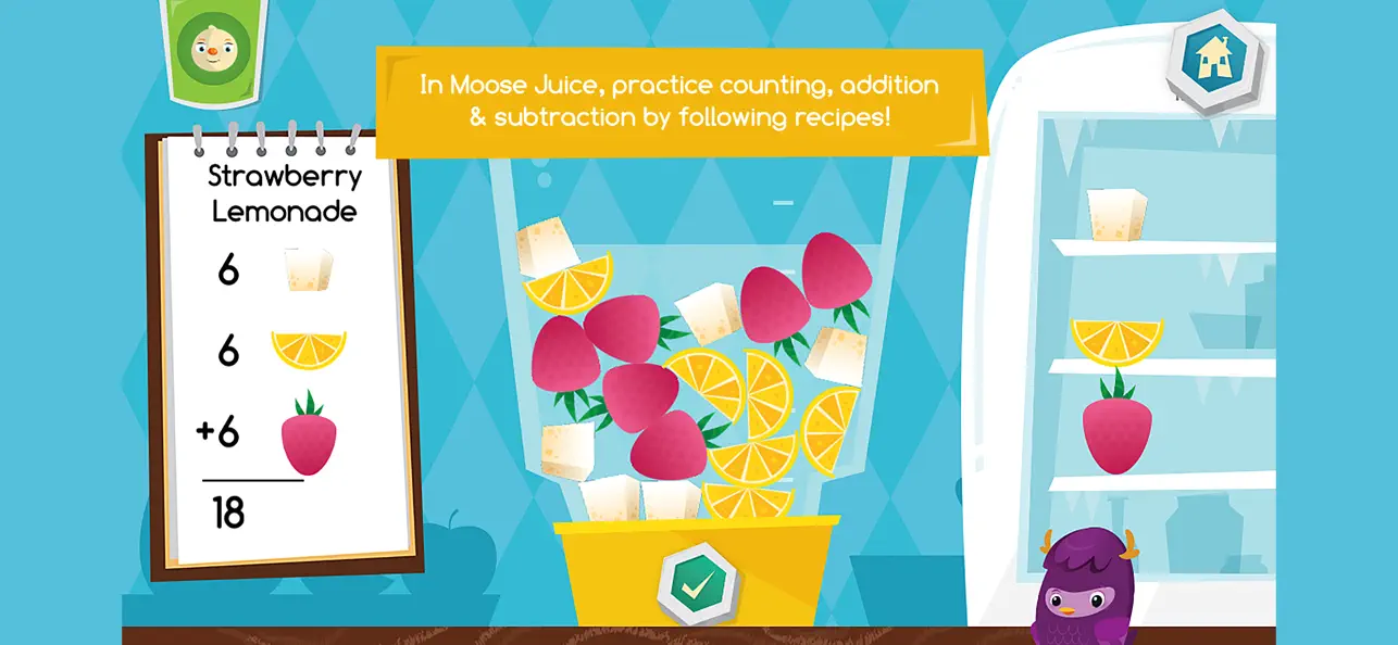 Moose Math - by Duck Duck Moose in use