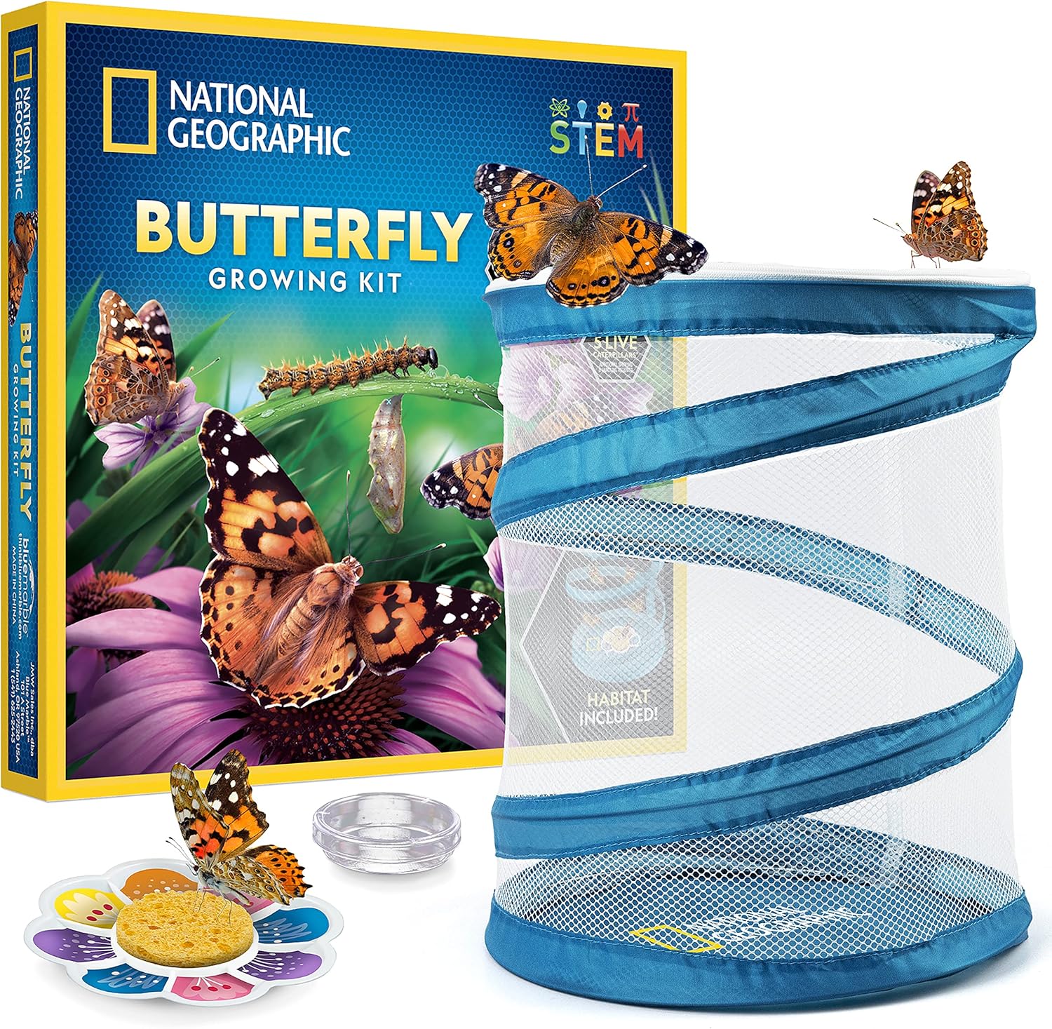 National Geographic Butterfly Garden logo