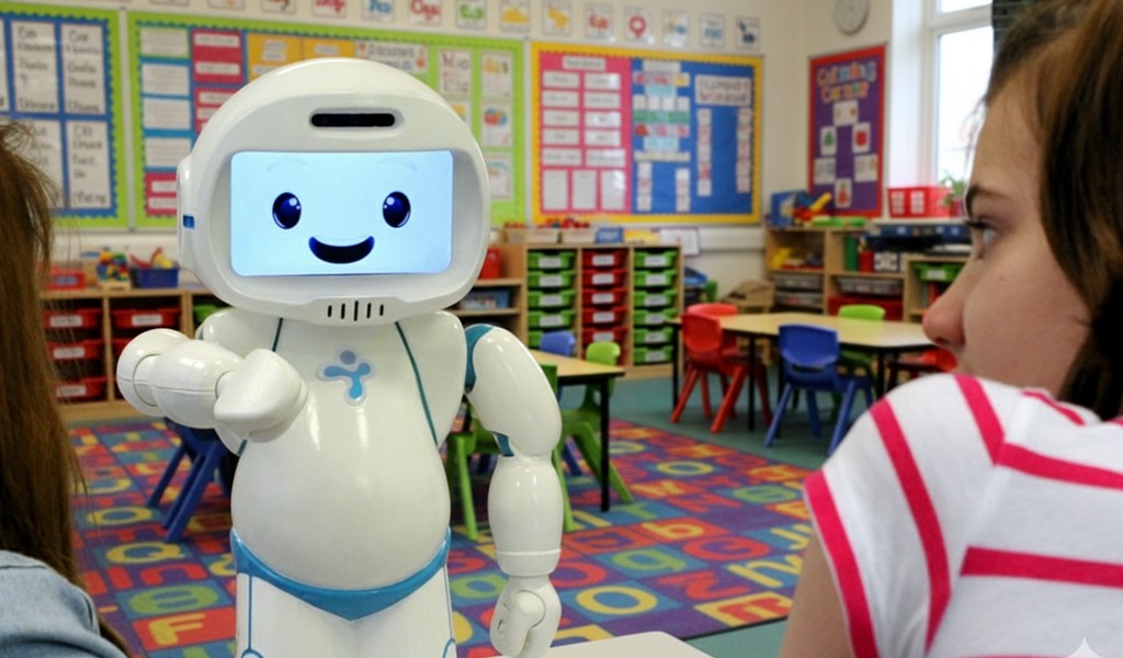 QTrobot (LuxAI) in use