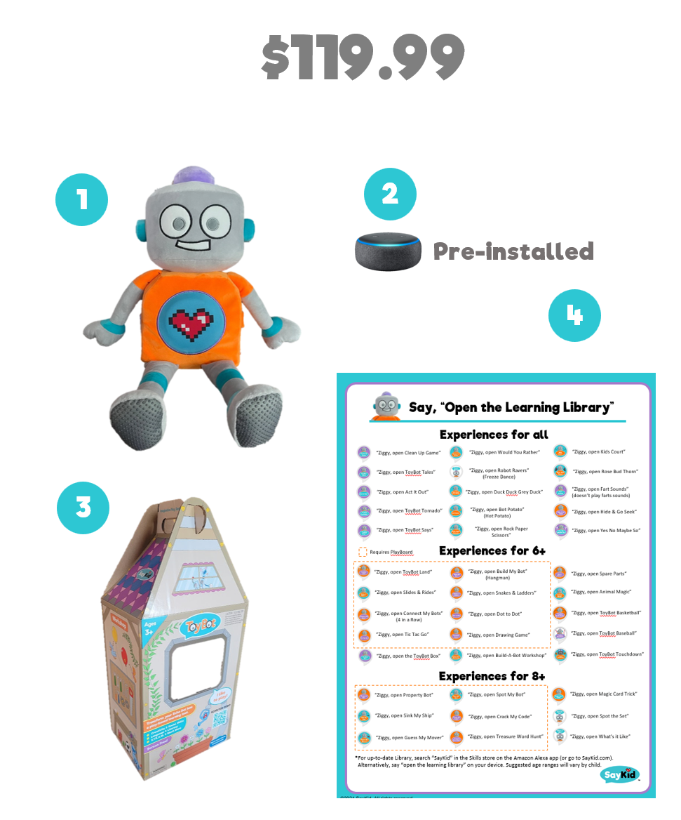 SayKid (ToyBot) in use