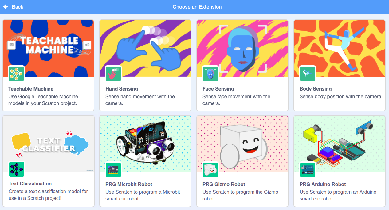 Scratch Add-ons AI in use