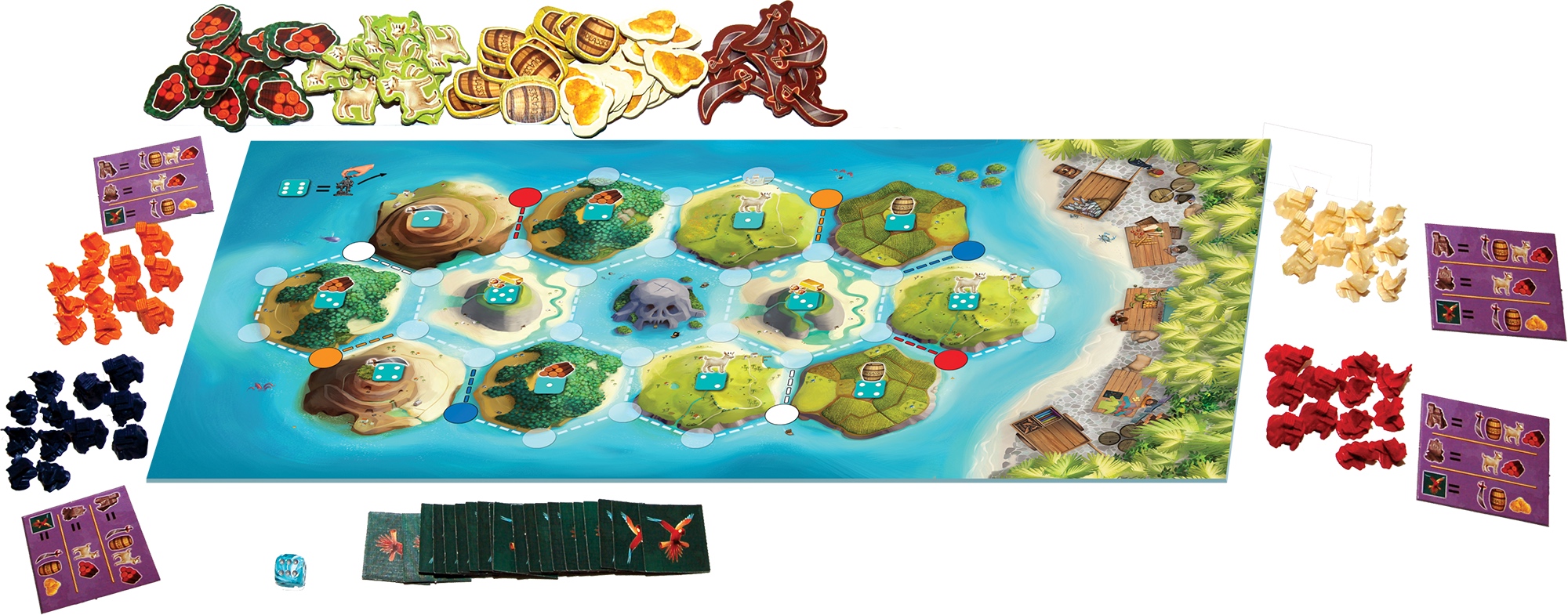 Catan Junior in use