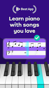 Simply Piano in use