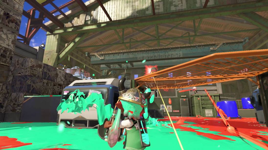Splatoon 3 in use