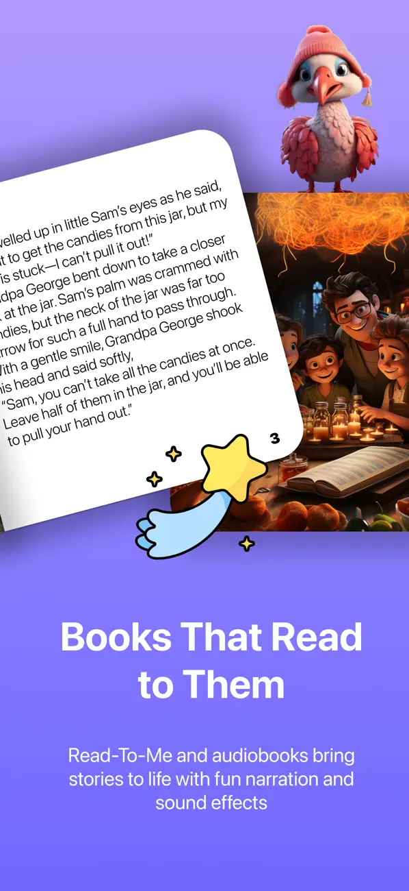 Storytime (AI Stories for Kids) in use