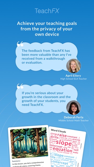 TeachFX in use