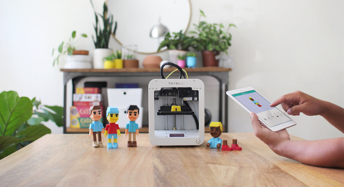 Toybox 3D Printer in use
